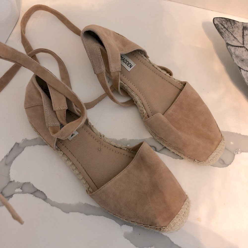 Steve Madden Suede Espadrilles